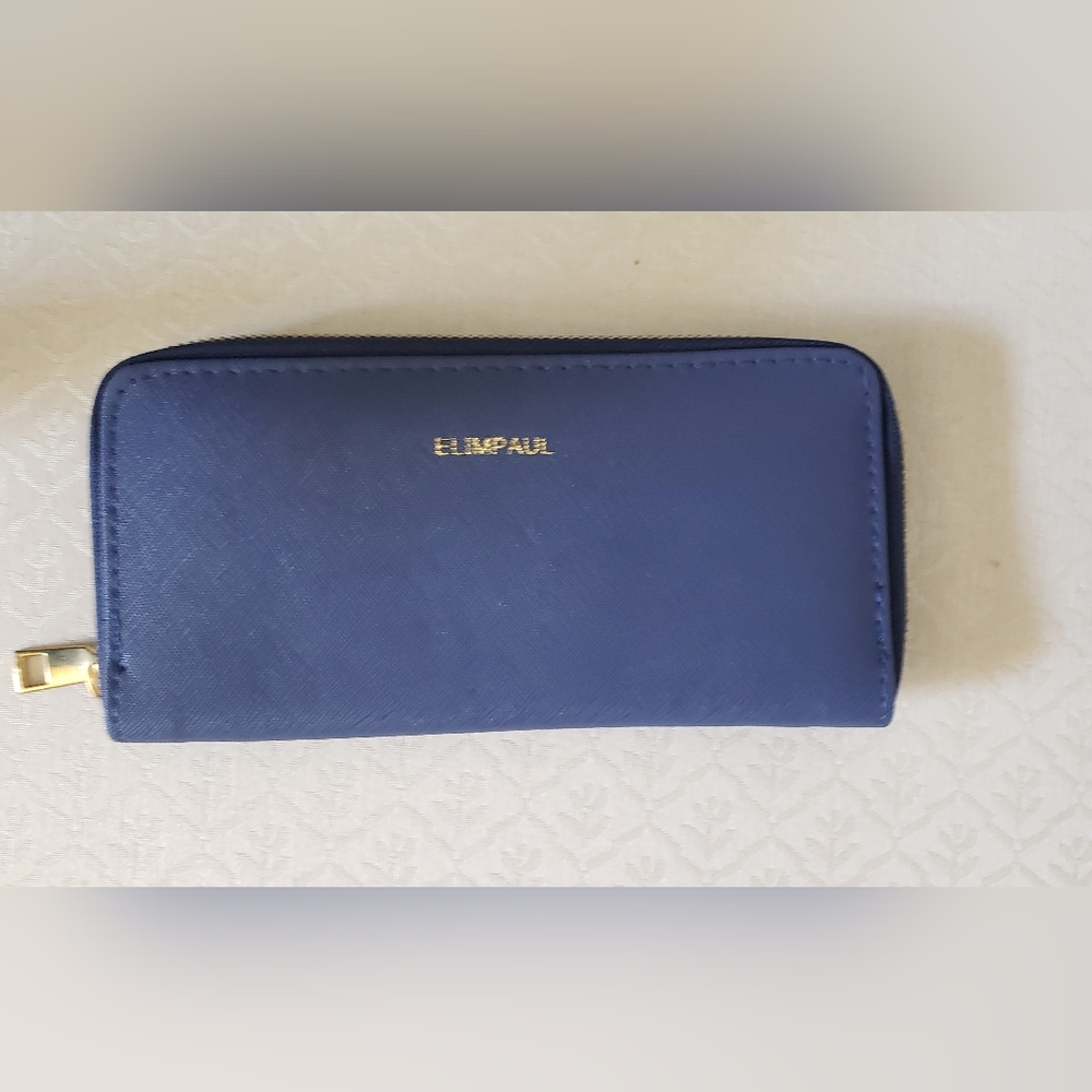 Blue ELIMPAUL Wallet